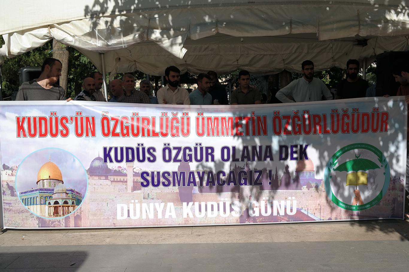 "Müslümanların Kudüs meselesi etrafında birleşmesi gerekir" "Müslümanların Kudüs meselesi etrafında birleşmesi gerekir"